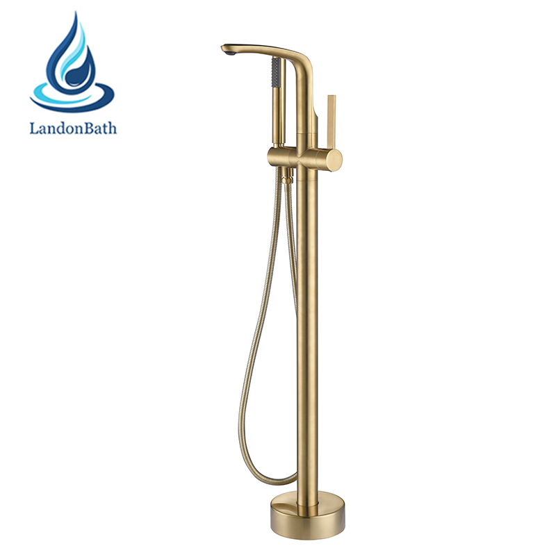 French Gold Zinc Water Faucet Freestanding Faucet Buy For Bathroom